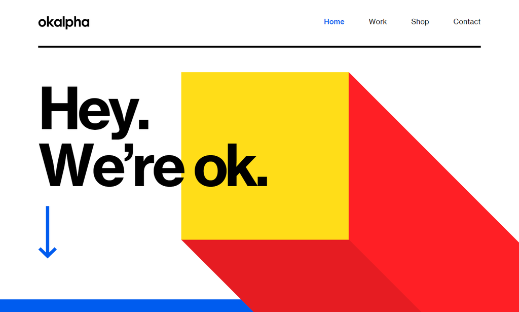 Modern Minimalist Website
