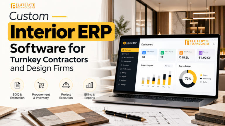 Custom Interior ERP Software