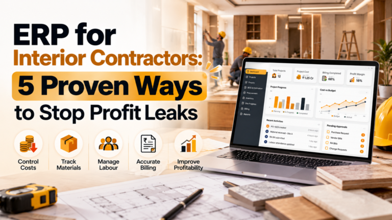 ERP for interior contractors