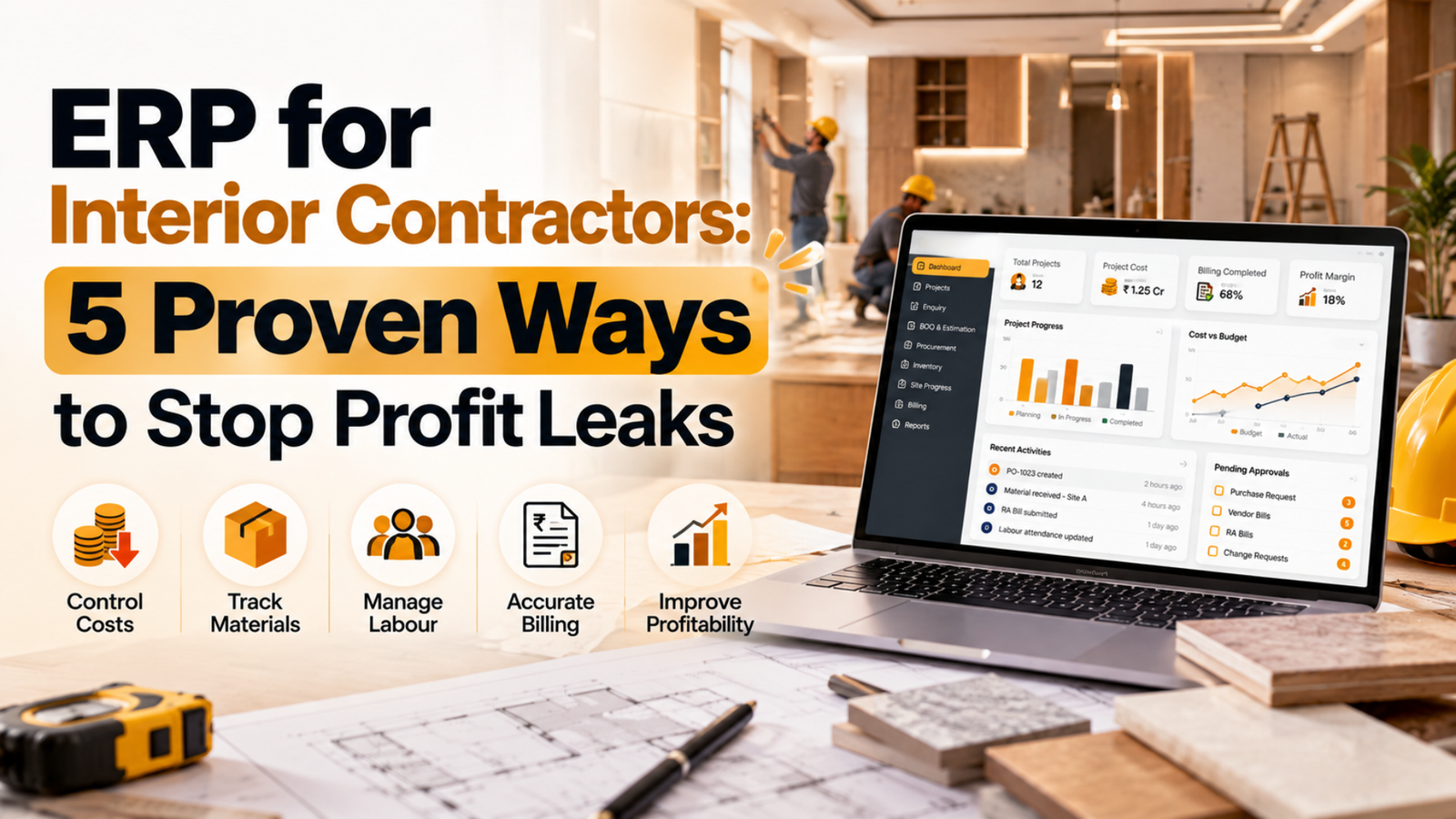 ERP for interior contractors